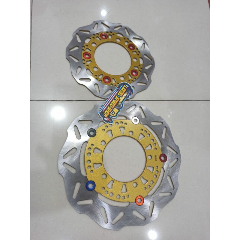 Piringan cakram vixion new depan belakang