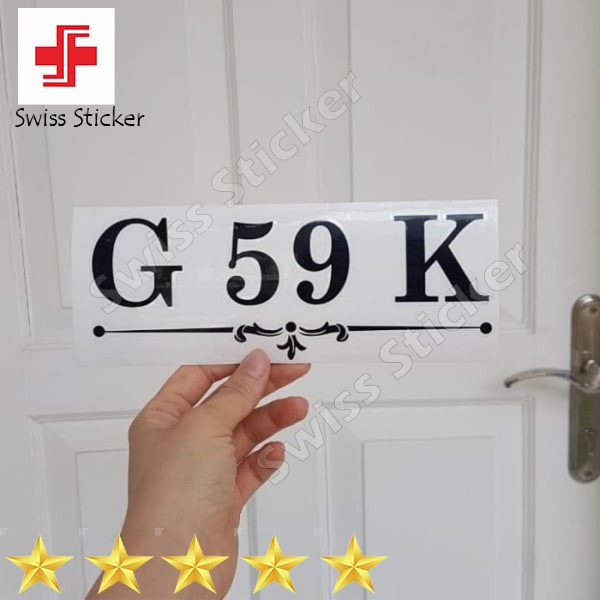 

Grosir Stiker Nomor Alamat Rumah Bisa Custom Elegan