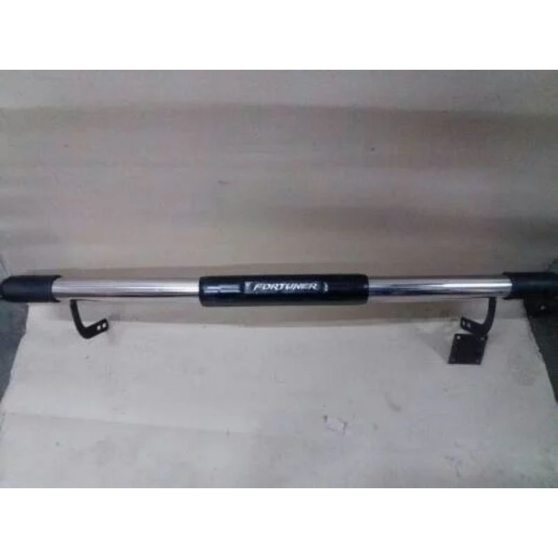 toyota fortuner rearbar footstep injakan kaki tanduk besi pengaman bemper belakang fortuner