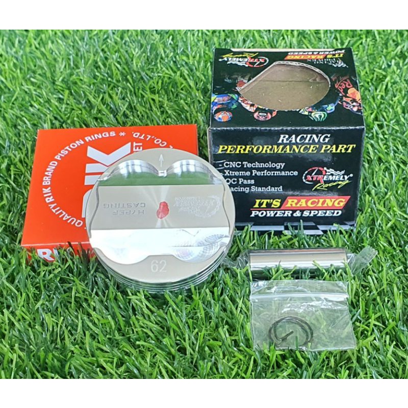 Piston Hyper Casting High Compresi MX / MX King / N max / Aerox / Wr155 / R15VVA Size 62mm & 63mm-1