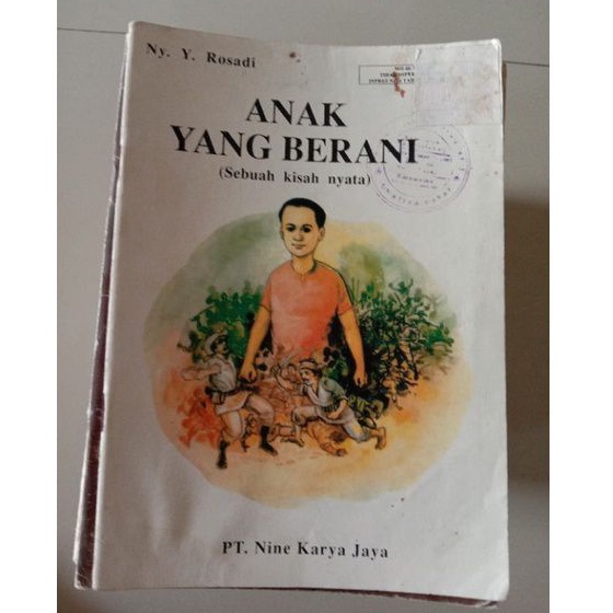 anak yang berani - buku lawas - buku jadul - bacaan anak - cergam anak