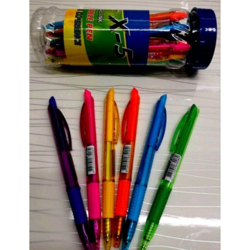 

1PAK pulpen Besco X-5 semi gel ink isi 12PCS