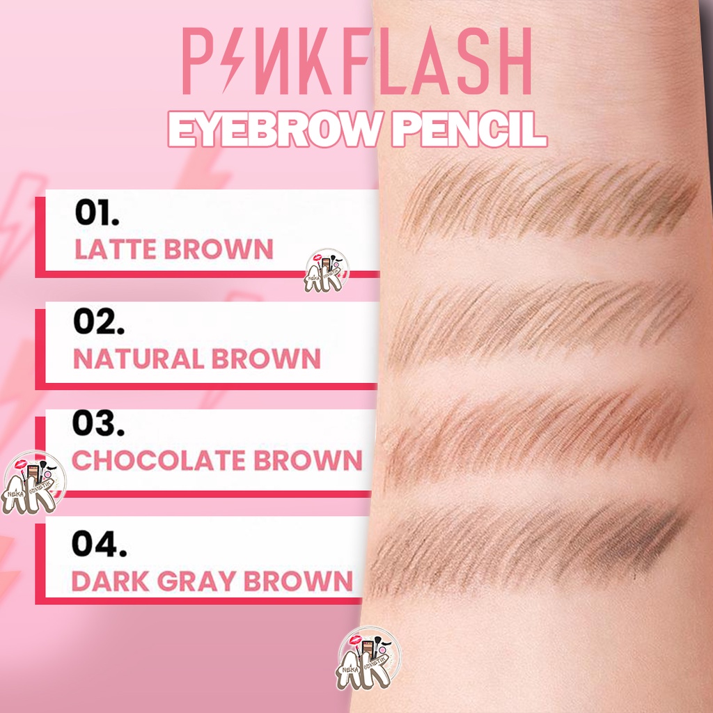 PINKFLASH SERIES ( CONCEALER / EYEBROW / EYELINER / LIP CREAM / MASCARA / LIQUID EYESHADOW / NATURAL CARE PLUS LIP OIL)