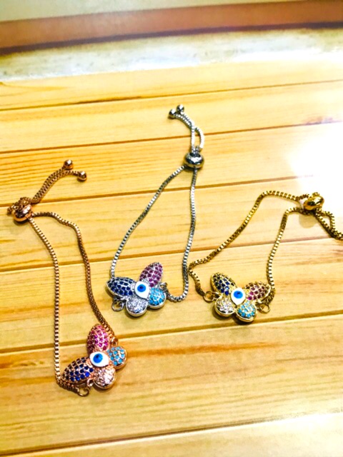 Gelang tangan wanita // gelang titanium // titanium // gelang serut // gelang permata // gelang