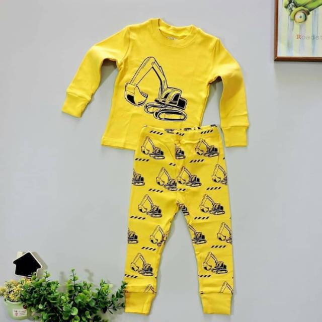 SETELAN PIYAMA ANAK IMPORT PAJAMAS (PREMIUM IMPORT, BRANDED) DP0 -