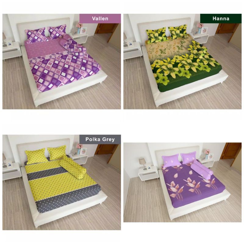 Harga Gila Sprei Ladyrose Kingsize [vallen, Hanna, Polkagrey, Alodia, Confetti] y3z9O6hKENDmg