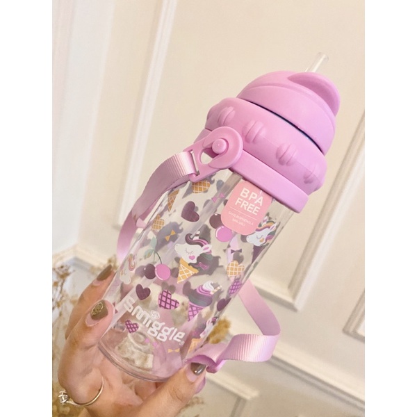 Premium (Mount) Botol Sedot Tempat Air Minum Anak Smiggle Botol Piknik Tali Tempat Bekal Anak TK SD