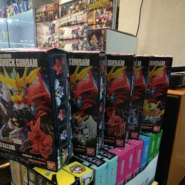 Minipla Super Shock Gundam set