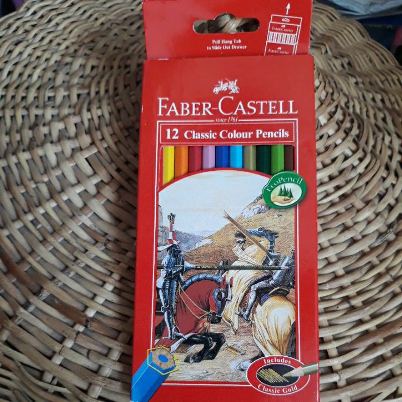 

Pensil Warna FABER CASTELL 12 Warna Panjang