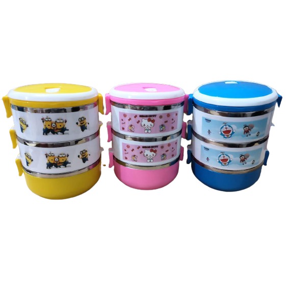 RANTANG KARAKTER 3 SUSUN / LUNCH BOX KARAKTER