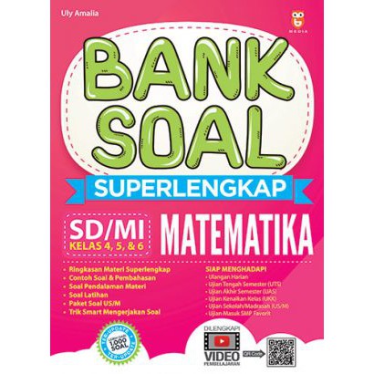 Bank Soal Superlengkap Matematika Sd Mi Kelas 4 5 6 Shopee