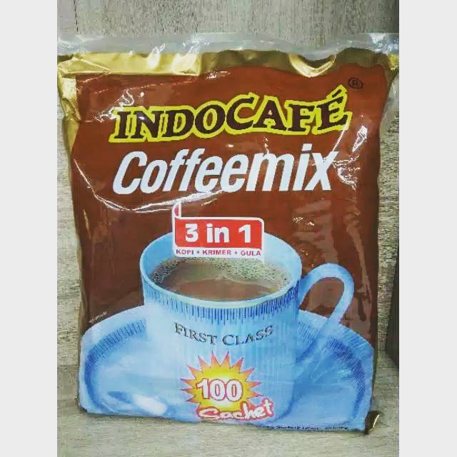 

[BAYAR DI TEMPAT] TERMURAH INDOCAFE COFFEMIX 3in1 ISI 100'sachet