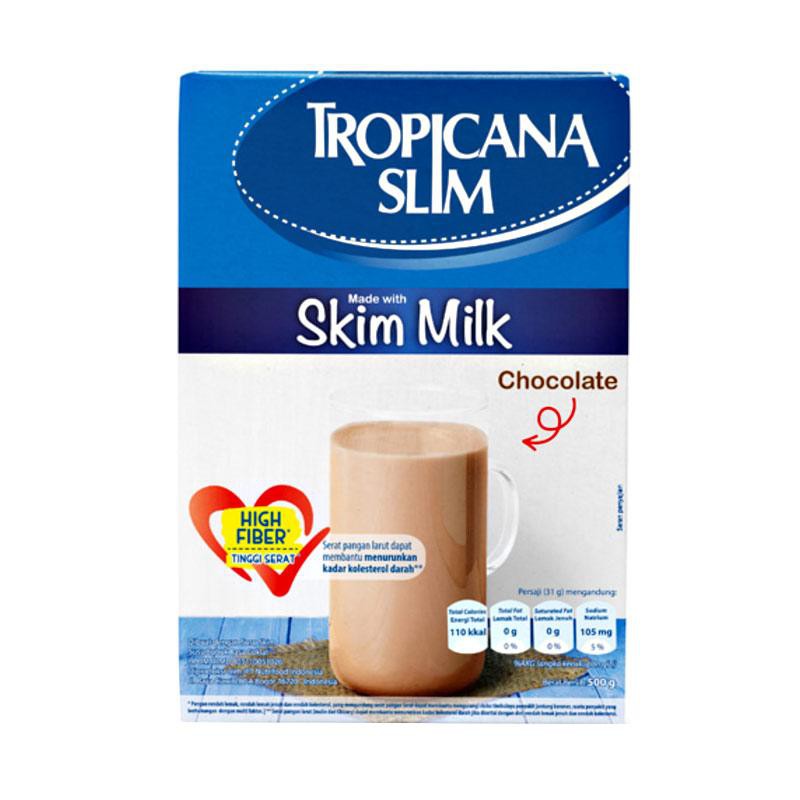 

Tropicana Slim Skim Milk Chocolate Minuman Kesehatan 500 G
