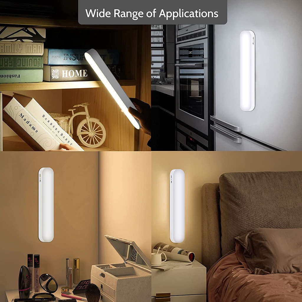 [1Pcs LED Desk Lamp] [USB Rechargeable Energy Saving Eye-caring Table Lamps] [Office &amp; Household Reading Light]