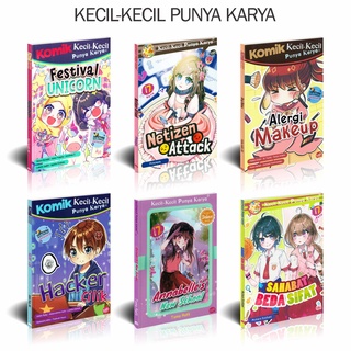 Buku Komik KKPK Seri Festival Netizen Attack Alergi Makeup Annabelles Hacker Cilik Sahabat