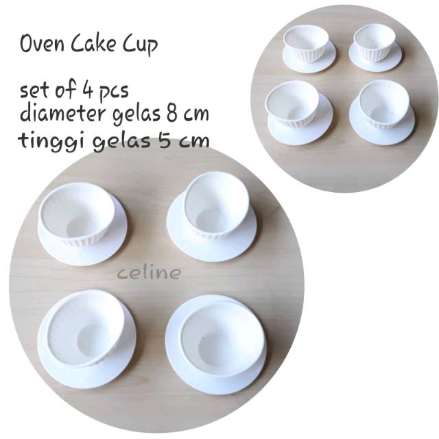 Oven cake cup