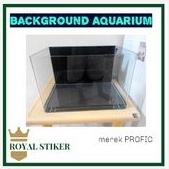 background AQUARIUM merek PROFIC warna hitam