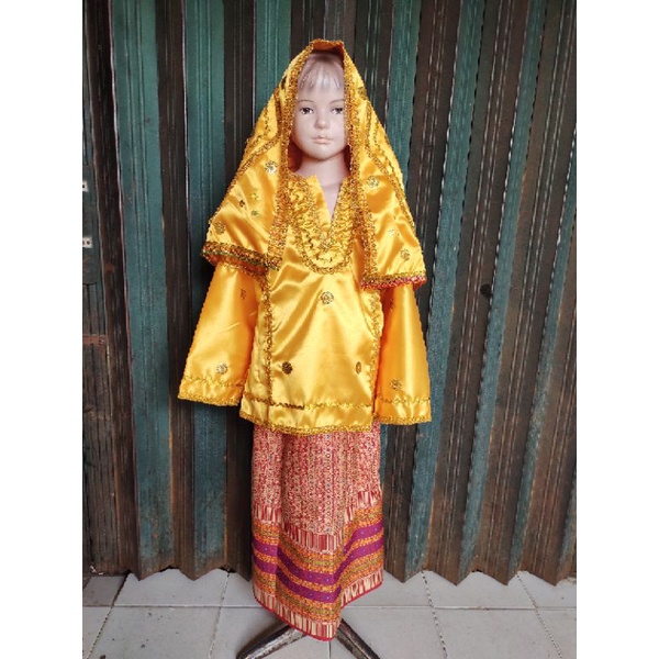 baju koto gadang ukuran tk