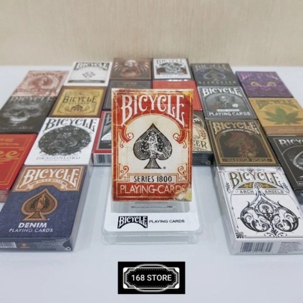 Dijual Kartu Remi Bicycle Playing Card Sulap Import USA Original VINTAGE 1800 Berkualitas