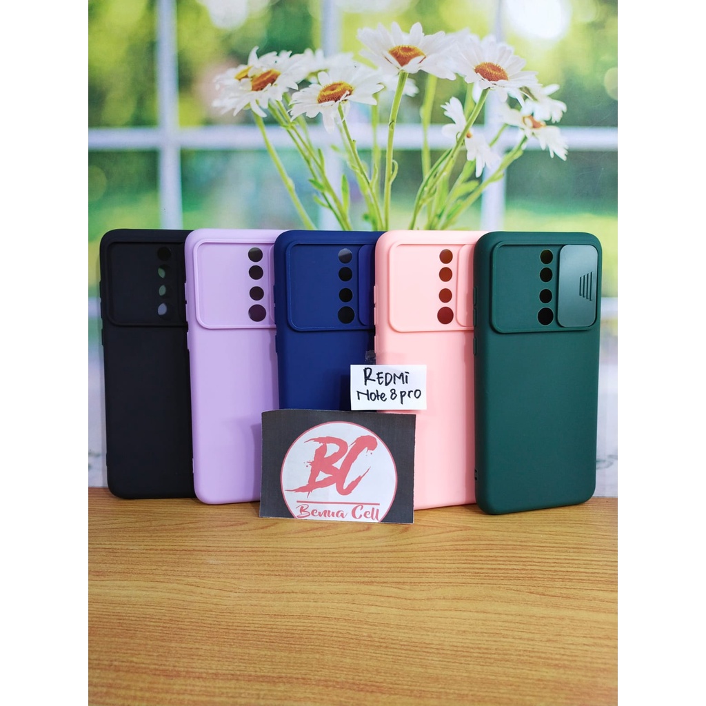 REDMI NOTE 8 PRO CASE SLIDE KAMERA XIAOMI REDMI NOTE 8PRO SOFTCASE SLIDING KAMERA - BC