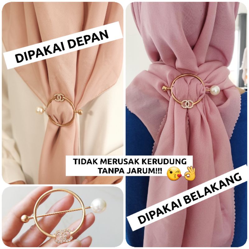 Bros Ring Cincin Jilbab Hijab Aksesoris Rok Lilit Batik Kebaya Syal Muslim