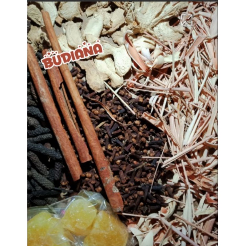 

wedang jahe serai, 1 pack isi 10 bungkus