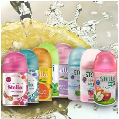 ^ KYRA ^ Stella Refill Matic Air Freshener Kemasan isi Ulang Freshner - Ukuran 225 ml