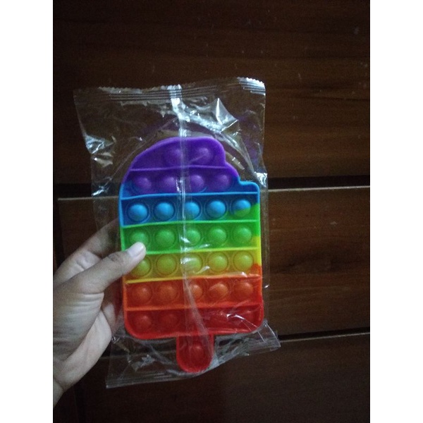 POP IT MAINAN ANAK VIRAL | DIAMETER 11-12 CM-Ice cream besar