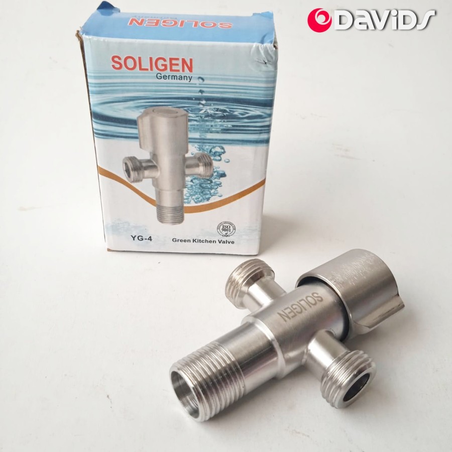 Soligen Keran Shower Cabang Kran Sower Stainless