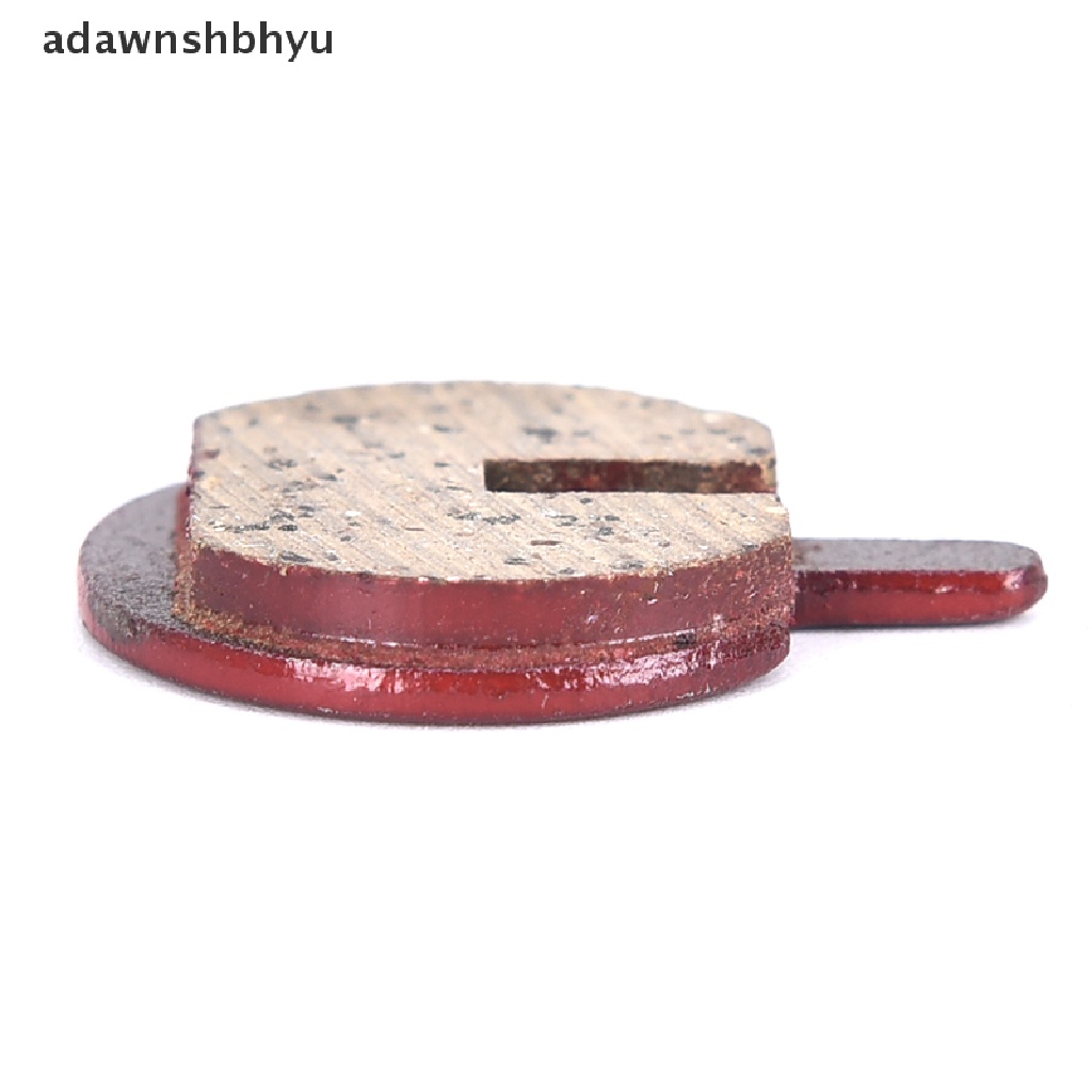 Adawnshbhyu 1pasang Sepeda Gunung Bersepeda Serat Tembaga Metal Disc Brake Pads Aksesoris Sepeda