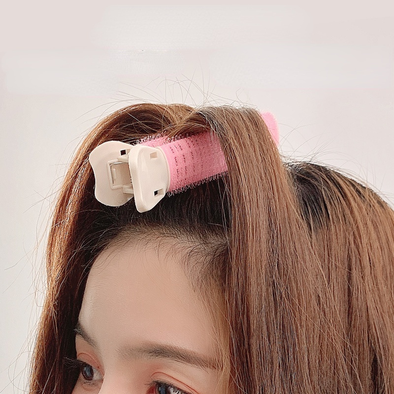 Wig / Rambut Palsu Wanita Model Korea Dengan Poni Built-in Keriting