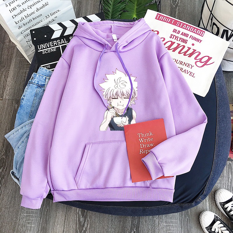 Killua Purple Sweater - Superman Wallpaper