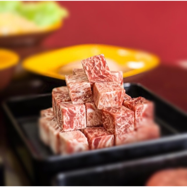 

Daging saikoro / bbq / wagyu