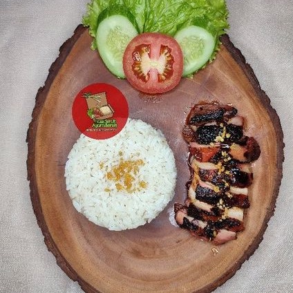 

Nasi Hainan - Ayam Charsiu + Chili Oil
