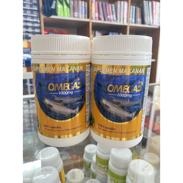 Spring Leaf Omega 3 1000mg With Rich Salmon Fish Oil Isi 100 Kapsul