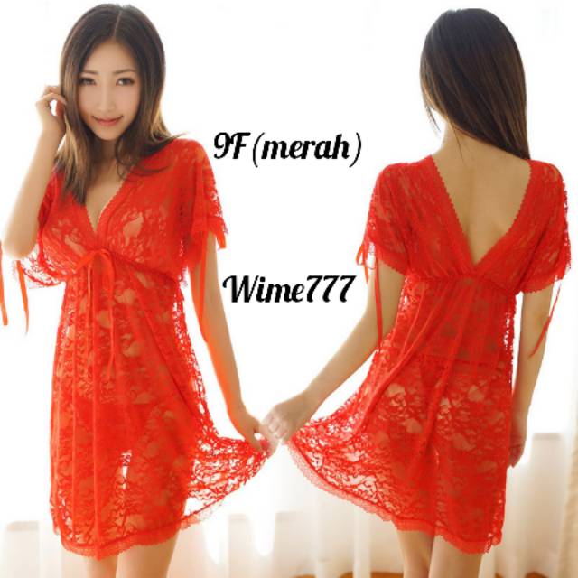 lingerie sexy transparan baju tidur