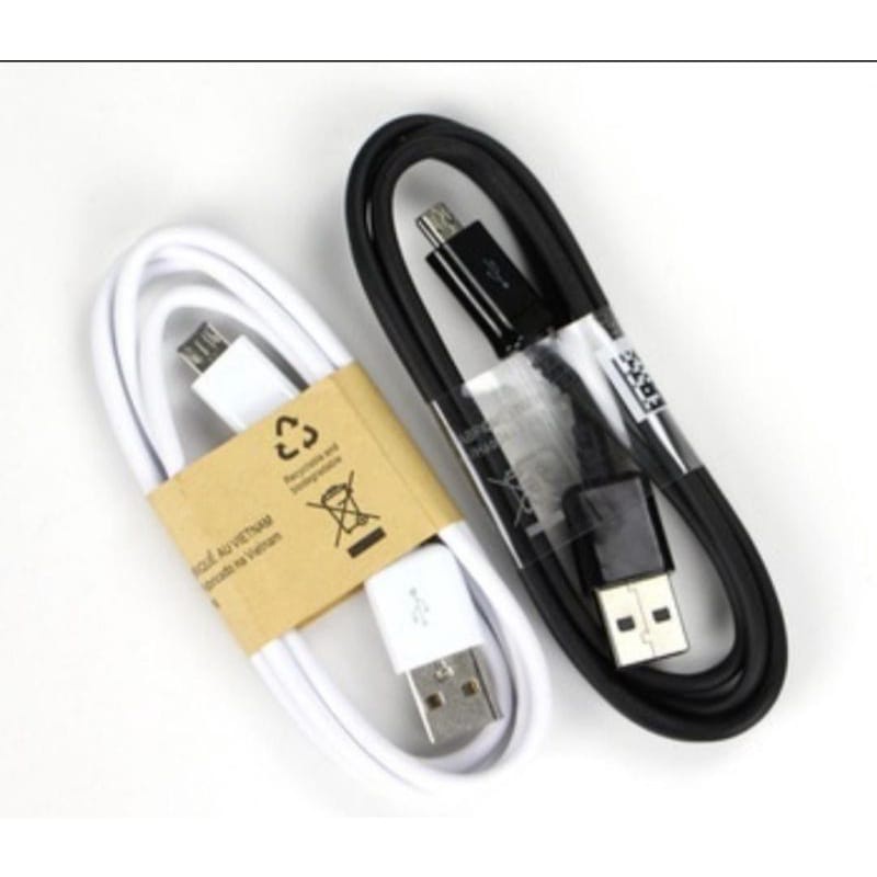 Kabel Cas Samsung Biasa Micro USB Travel Panjang Setengah Sampai 1 Meter Android Universal