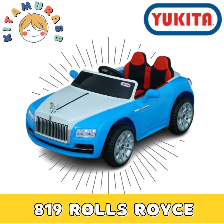 Mainan Anak - Mobil Aki YUKITA 819 ROILS ROYCE