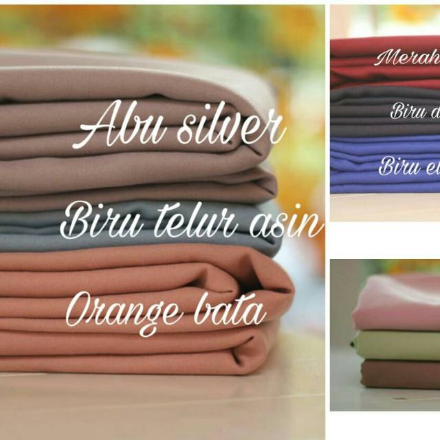 Contoh warna khimar