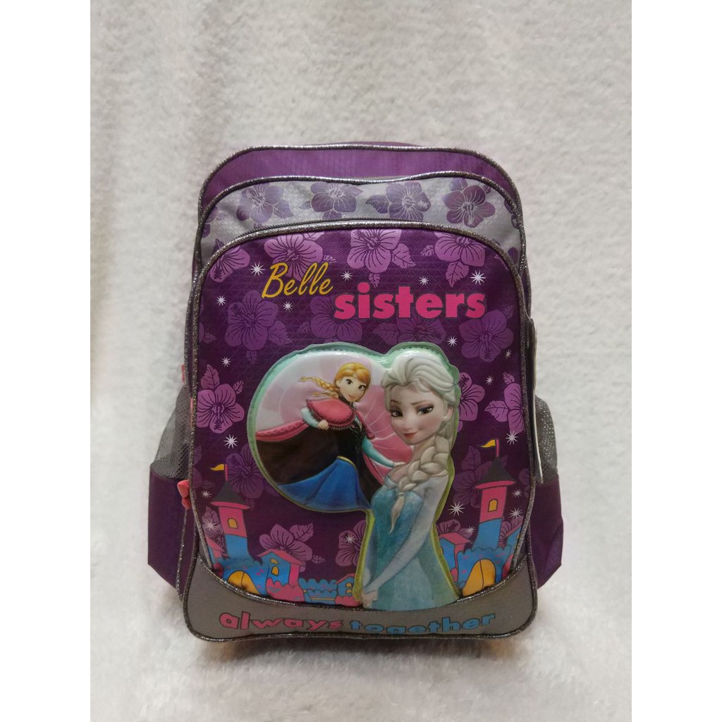 TAS RANSEL  ANAK BACKPACK PRINCESS FROZEN  42480 . BONUS RAINCOVER. DARENA BAGS BANDUNG