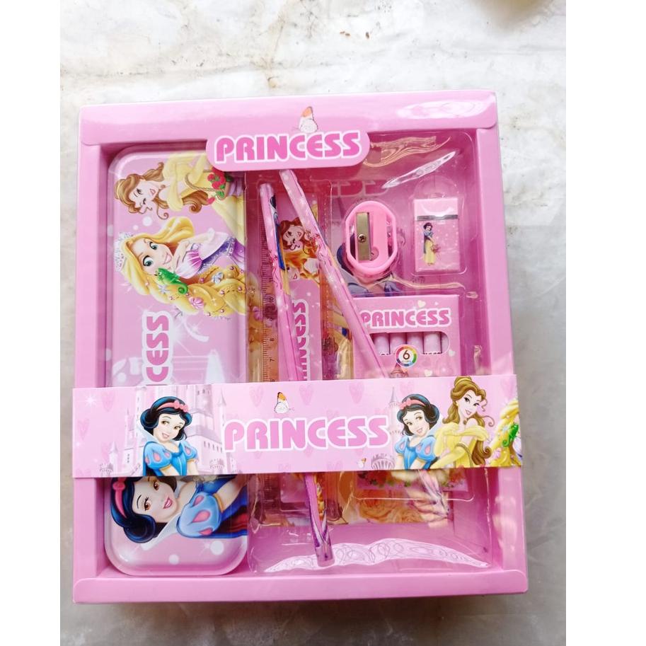 

↓Seller❅↓ 6SNO0 1 Set Alat Tulis Anak YOYO 8016 Motif Spiderman Cars Frozen Hellokitty 70 ↓Stok Banyak