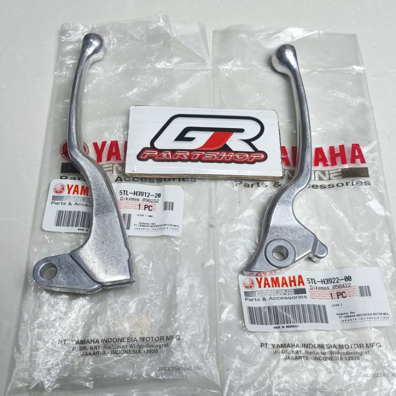 handle rem depan belakang crome mio sporty smile soul fino 110 xeon karbu ori ygp tuas hendel hendle handel kiri kanan original yamaha