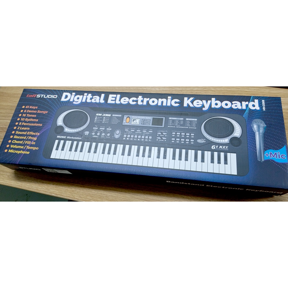 Keyboard Piano Anak Digital Elektrik 61 Keys- HM-3366