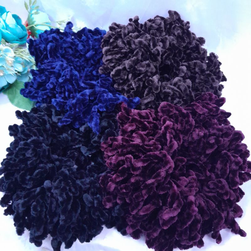 Ikat Rambut Ubur ubur Kuncir Rambut Ubur Ubur Cepol Hijab Jumbo