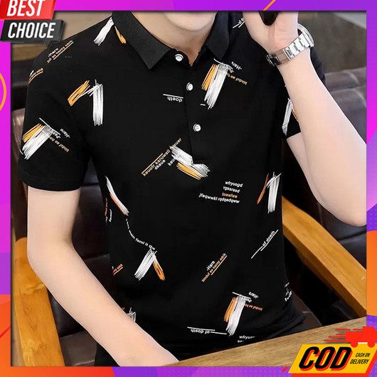 Baju Terbaru 2022 Branded Cod Atasan  Tshirt Pria Kaos Lengan Pe Baju Kaos Polo Porto Ukuran M