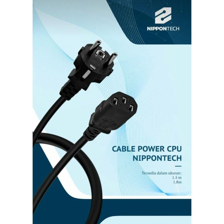 Kabel Power CPU NIPPONTECH High Quality NEW