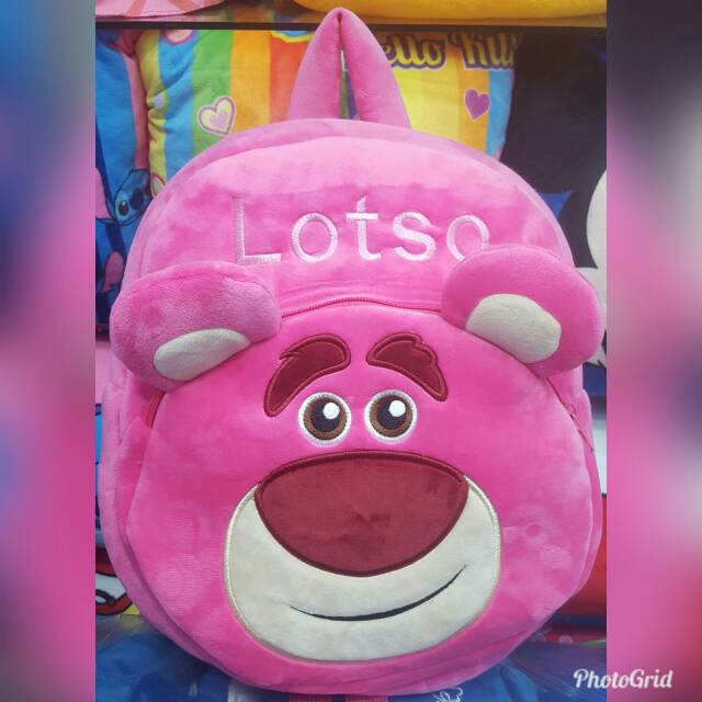 Jual Tas Anak Lotso Toy Story 35cm Shopee Indonesia