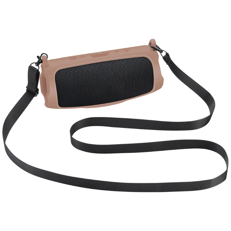 Btsg Cover Silikon Dengan Strap Carabiner Untuk Speaker Bluetooth JBL Charge 5