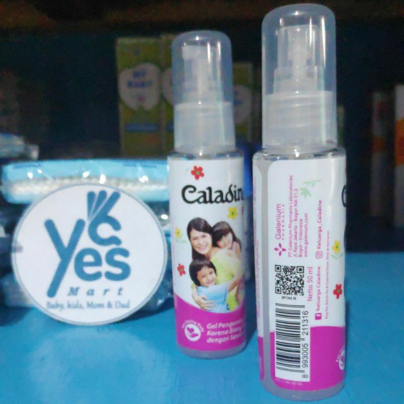 COD Caladine Gel 50 ml 1 Botol Gatal Karna Biang Keringat Family Kids Anak Keluarga Kaladin Kaladine Jel