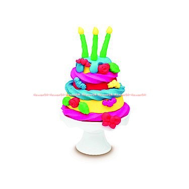 Play-Doh Kitchen Creation Frost N Fun Cake Playdoh Play Doh Mainan